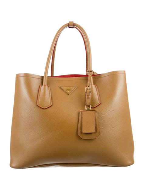 prada saffiano cuir double medium|saffiano leather Prada bags.